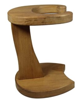 U.Like Relax Zone Smoking Pipe Stand/ Holder/ Rack Wood for one Calabash Pipe. Wooden Stand for 1 Tobacco Smoking Pipe