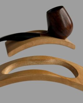 Smoking Pipe Stand/ Holder/ Rack in Wood Single Pipe Stand for 1 Tobacco Smoking Pipe