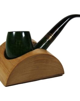 U.Like Relax Zone Smoking Pipe Stand / Holder / Rack in Wood . Pipe Stand for 1 Tobacco Smoking Pipe