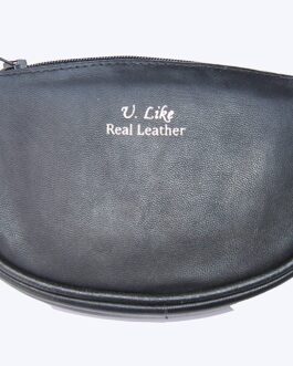 Real Soft Leather Tobacco Zip Pouch/Case/Bag – Tabaco Smoking Accessories