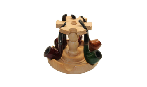 Wood Tobacco Pipe Stand