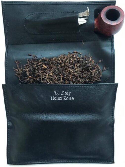 Leather Pipe Tobacco Storage Pouch