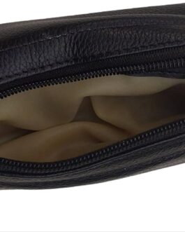 Pouch for Tobacco and Two Pipes, Bag, Real Leather Case, Holder, for Tobacco Moisturizing Pouch & Two Smoking Pipes