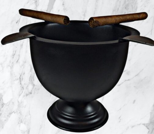 Cigar Ashtray Black Stirrup